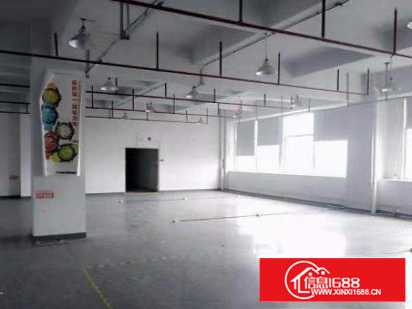 石岩麻布招租楼上厂房580平，有红本，产证齐