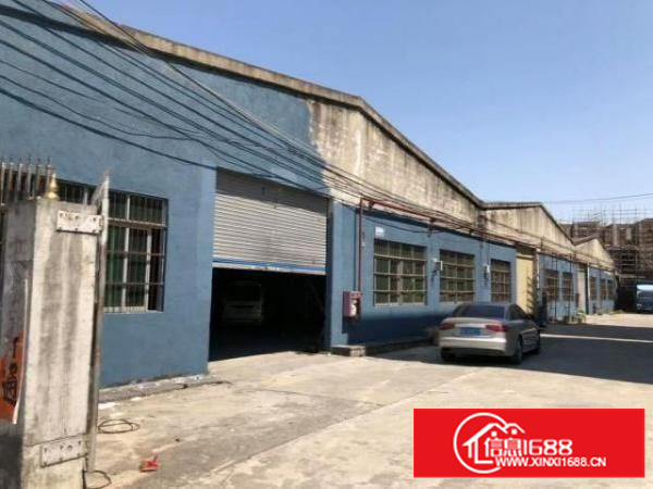 高埗独院单一层钢构厂房3000平方出租招工方便，适合五金、机