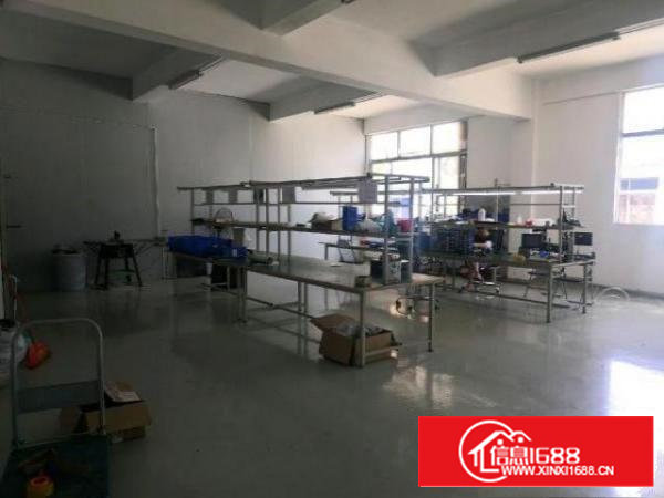 沙井沙头京基百纳附近新出楼上600平全新装修厂房