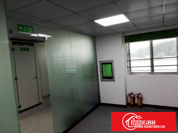 坪山高铁站附近新出楼上750平带装修出租3吨电梯