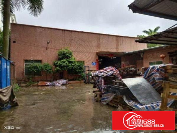 石排镇独院钢构厂房1750，有办公室宿舍配套，空地500