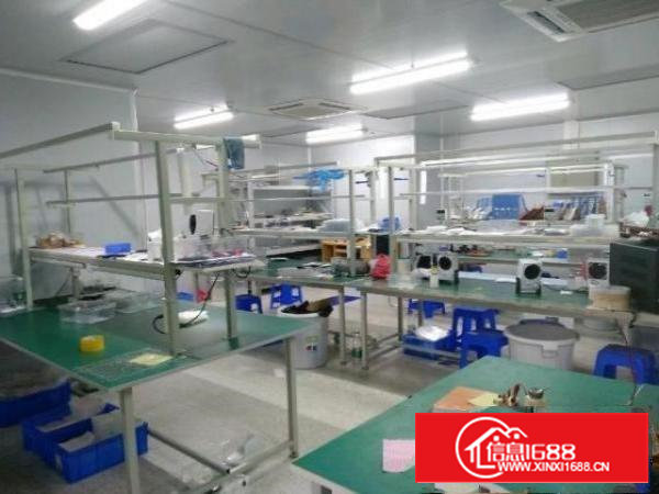 沙井后亭原房东500平米千级无尘车间精装修厂房出租