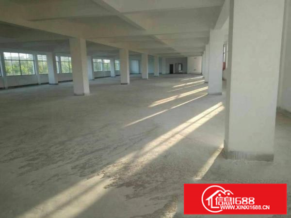 惠阳新墟1500平原房东楼上带装修厂房出租空地超大