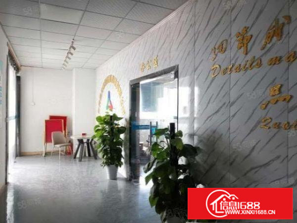 该厂房位于浮岗主干道旁，交通方便，人流量大，厂房南北通透，