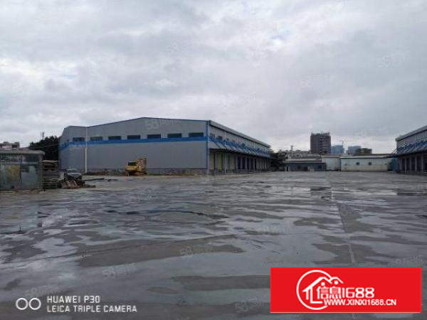 标准单一层物流仓带卸货平台3万平方可分租空地大交通方便