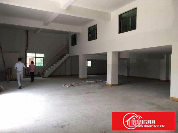 林村高速旁450平方米有阁楼一楼标准厂房 全新带500平空地