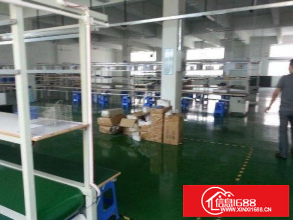 龙岗区坂田金华工业村楼上新出700平方带精装修出租