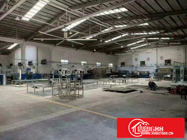 松岗楼岗新出花园式单一层钢构厂房3860平滴水8米