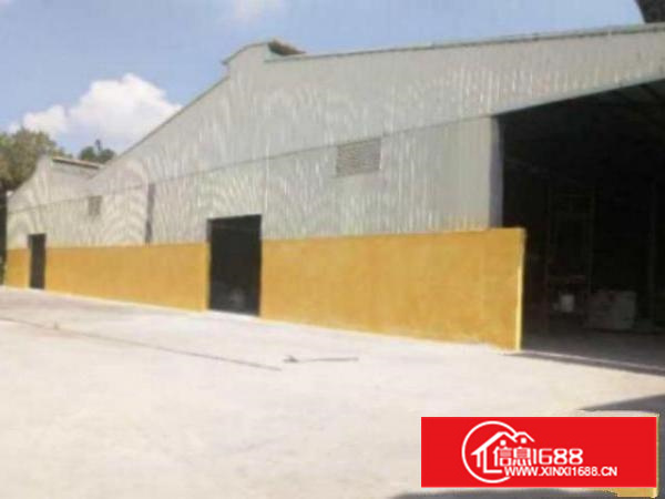 高埗独院单一层钢构厂房1栋3000平方出租空地超大、大货车进