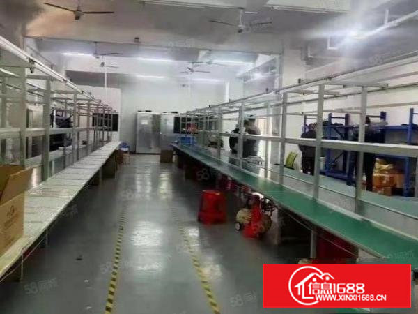 长安乌沙楼上新出650平厂房出租水电齐全带豪华装修有电梯