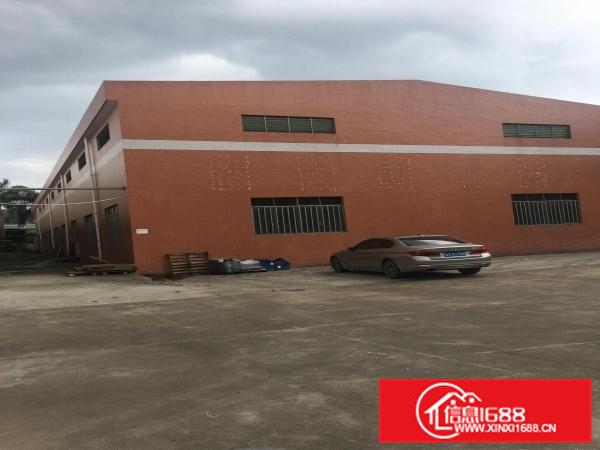 滴水9米单层厂房3400平方，带牛角，工业地，水电线路齐全