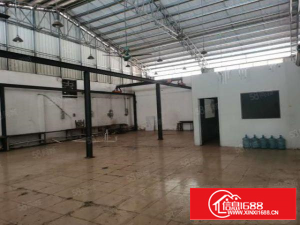 石排滴水6.5米单一层厂房310方租18元，带现成航车