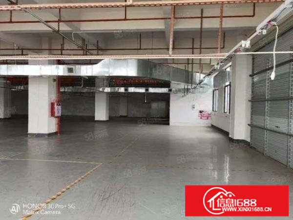 虎门树田新空出6楼1150平方厂房，现成装修水电，办公室