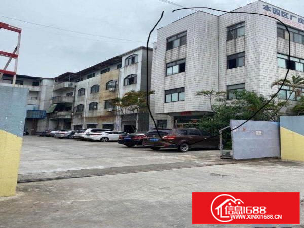 虎门白沙原房东独栋1至4层现成装修厂房出租10元