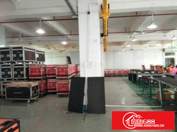 清溪大利三楼500平米带办公室装修厂房出租，空地大