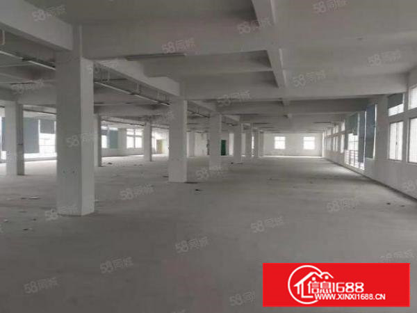 塘厦莲湖工业区新出楼上1438平方标准厂房出租,带现成办公室