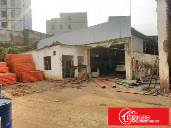 平湖鹅公岭钢构厂房一楼500平米接受污染行业