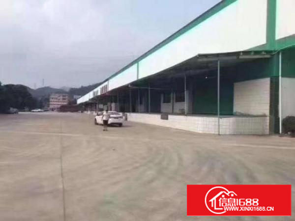 清溪高速口标准物流仓库单一层钢构出租13000平近深圳