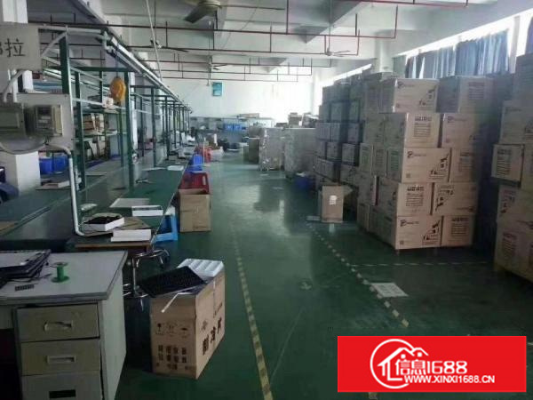 横岗天虹附近二楼720平米带装修厂房招租