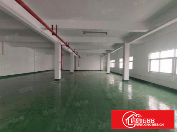 西乡鹤州，洲石路旁，原房东一楼660平办公仓库出租，水电到位