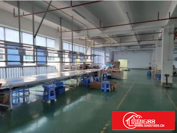 石排福隆二楼带装修厂房300~2300平可分租，可办环评