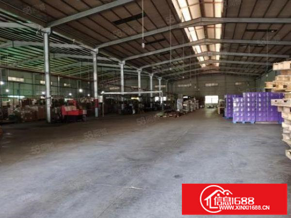 松岗塘下涌松福大道独院钢构滴水十米厂房3400平带独立办公楼