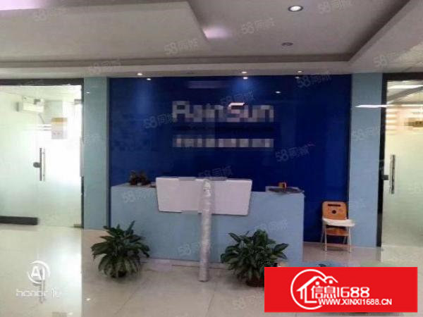 福永塘尾楼上800平原房东自建花园式厂房豪华精装修面积实在