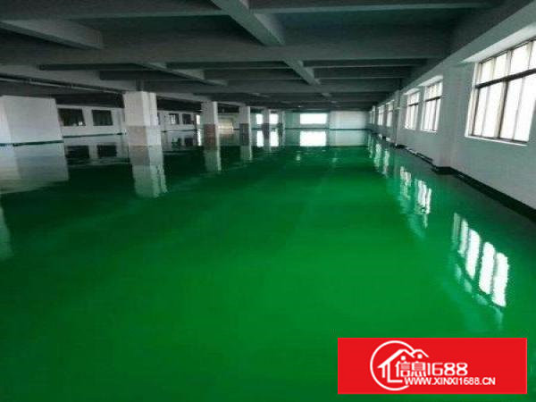 全新地坪漆精装修每层1600平方拎包入住即生产