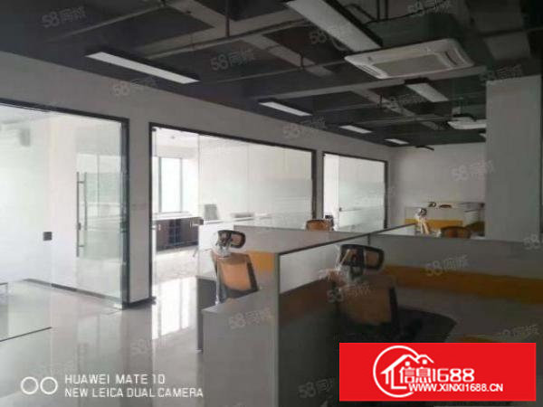 适合电商精装修办公室！坪山六联高新产业园100平起办公室出租