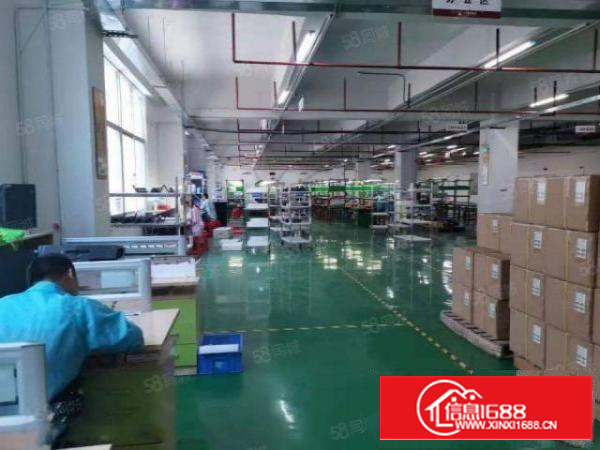 寮步镇岭厦工业园厂房出租2楼1000平有蒸汽带装修入驻可生产