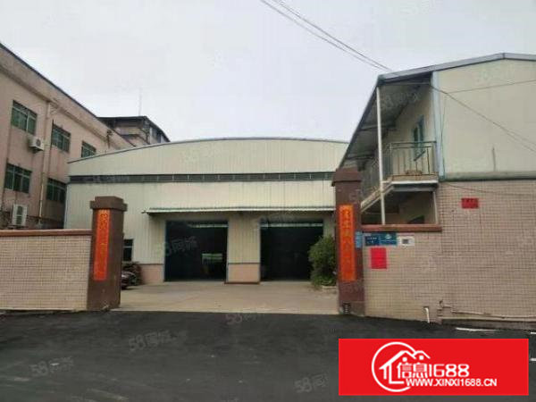 滴水9米！石排独门独院钢构厂房500方出租，位置好，形象佳！