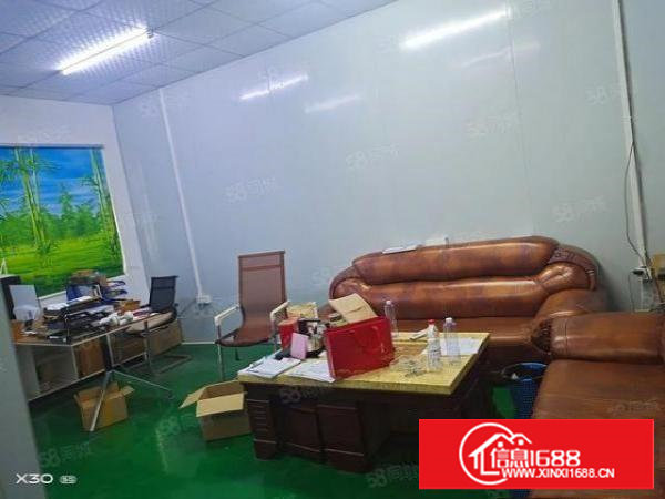 东莞长安镇锦厦新出楼上600平方精装修厂房