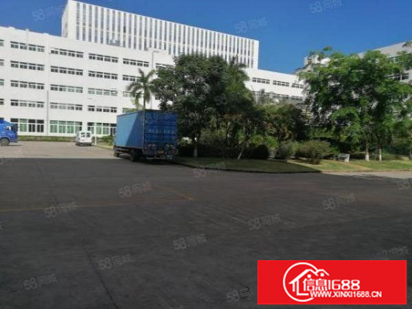 布吉丹竹头原房东厂房整层1800平出租,花园式园区,环境优美