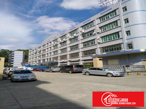 横岗水管高速路口一栋9300平米花园式厂房，可分租