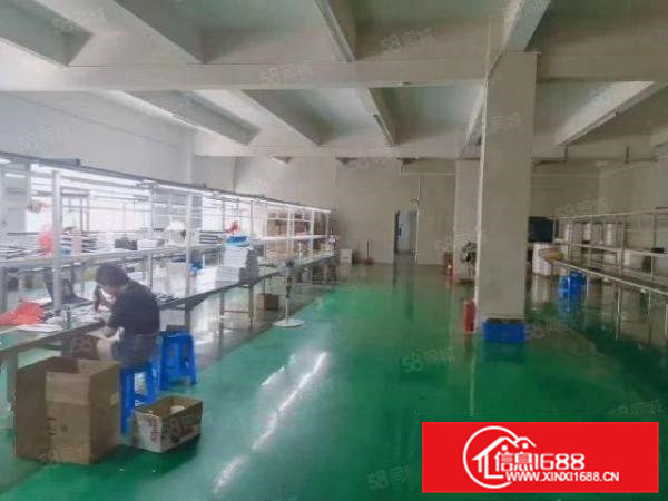 凤岗官井头工业区新出二楼厂房1000平米租金15元近嘉辉