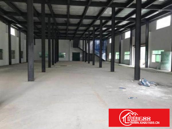 油甘埔新出原房东钢构独院600平高7米厂房出租，无公摊