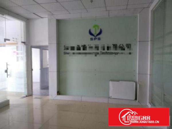 沙井新桥芙蓉850平米厂房出租带前台精装修办公室拉线