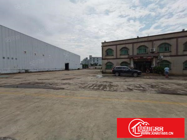 松岗107国道旁独门独院钢构11000平，层高11米，有航车