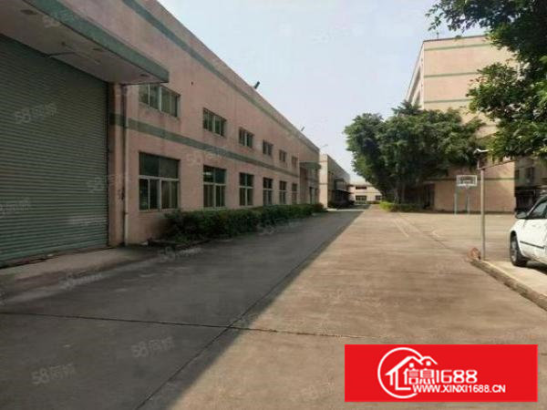 塘厦镇单一层砖墙到顶厂房出租1500平方高9米带2部行车5吨