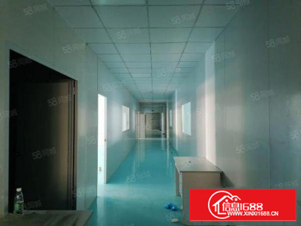 石岩料坑新村红本楼上1250平方全新地坪漆实际面积出租