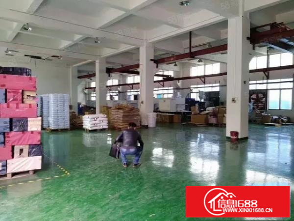 凤岗五联工业园标准1楼1000平！高6米！带牛角可架行车