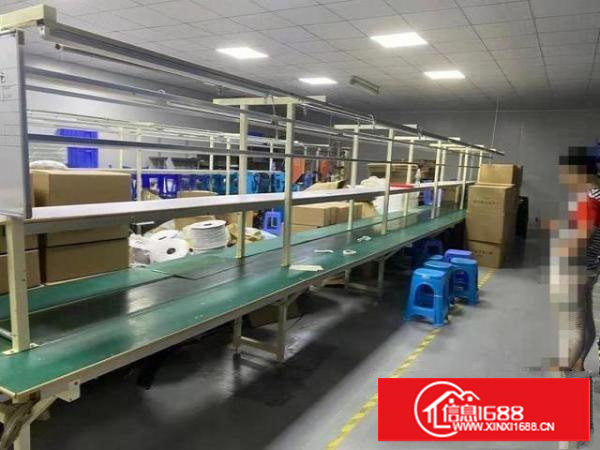 塘厦清湖头二楼电子厂房出租1300平现成水电装修吊顶