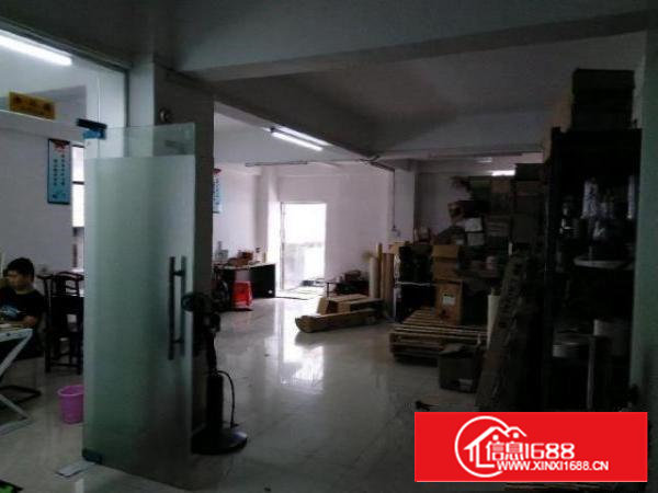 沙井107国道新桥高速路口东环路3楼150平带装修厂房出租