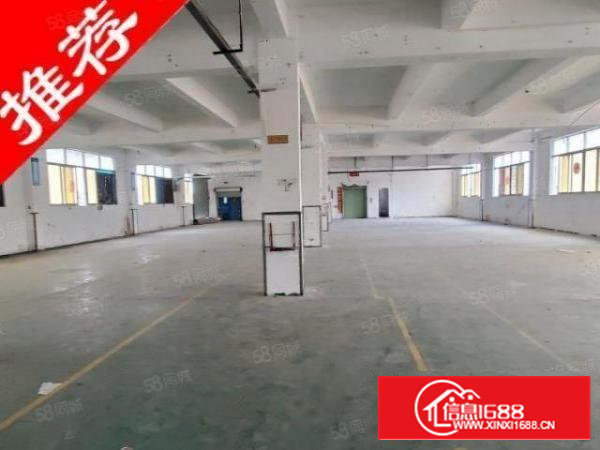 实拍沙井万丰大朗山楼上720平厂房出租可做仓库