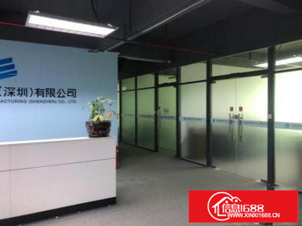 石岩石龙仔外环路高新科技园新出楼上精装修750平厂房出租