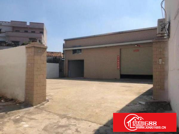 高埗单一层2000平米独院厂房招租形象好;好招工.