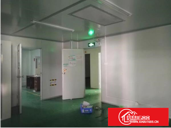 大岭山新出三楼厂房十万级无尘车间2600平方