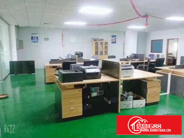 大岭山107道边现成5800平无尘车间出租豪华办公室装修