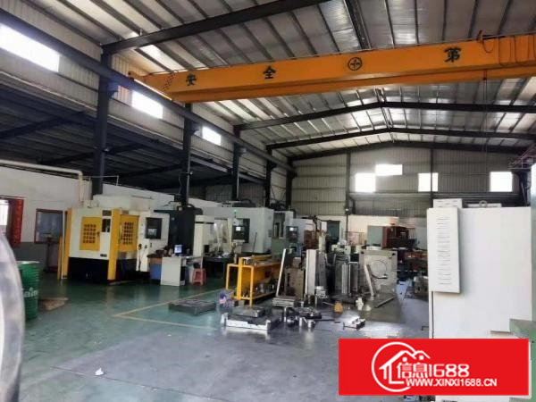 石排新出单一层钢构厂房1000平方出租，带现成行车，滴水7米