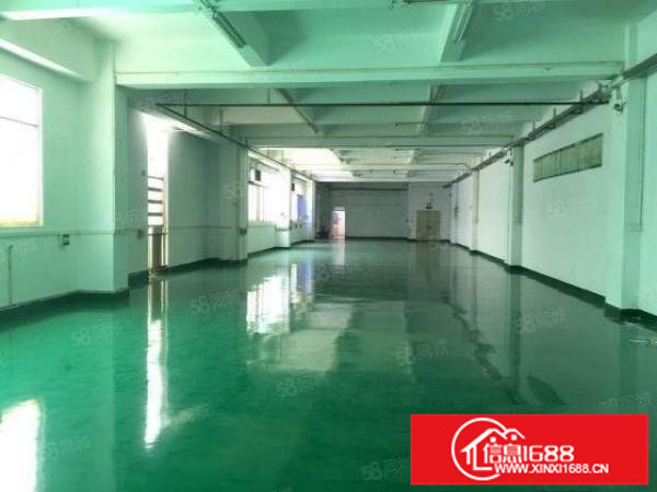 福永楼上装修厂房1000平园区形象好车位充足适合注塑贴片等